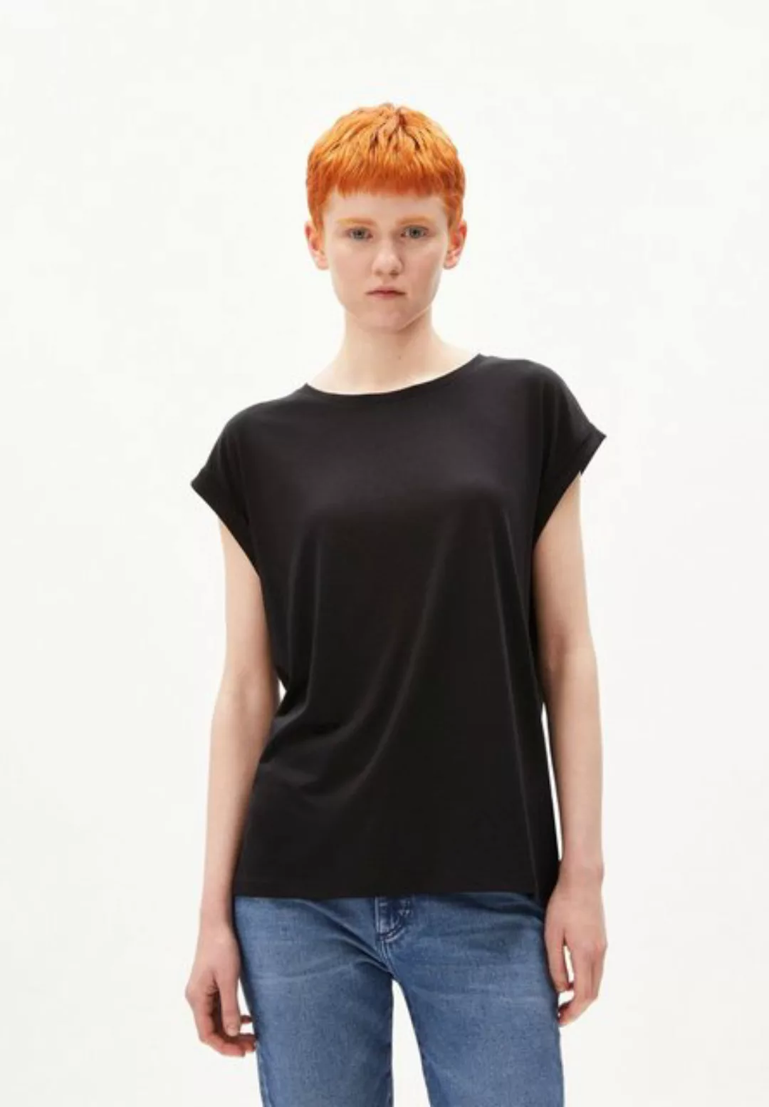 Armedangels T-Shirt JILAANA Damen T-Shirt aus TENCEL™ Lyocell Mix (1-tlg) T günstig online kaufen