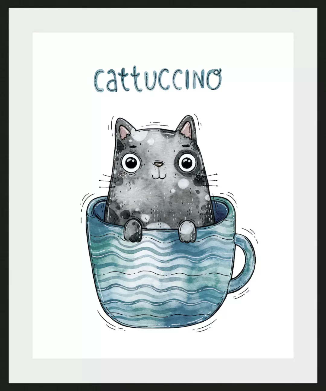 queence Bild »Cattucino«, Katze, (1 St.) günstig online kaufen