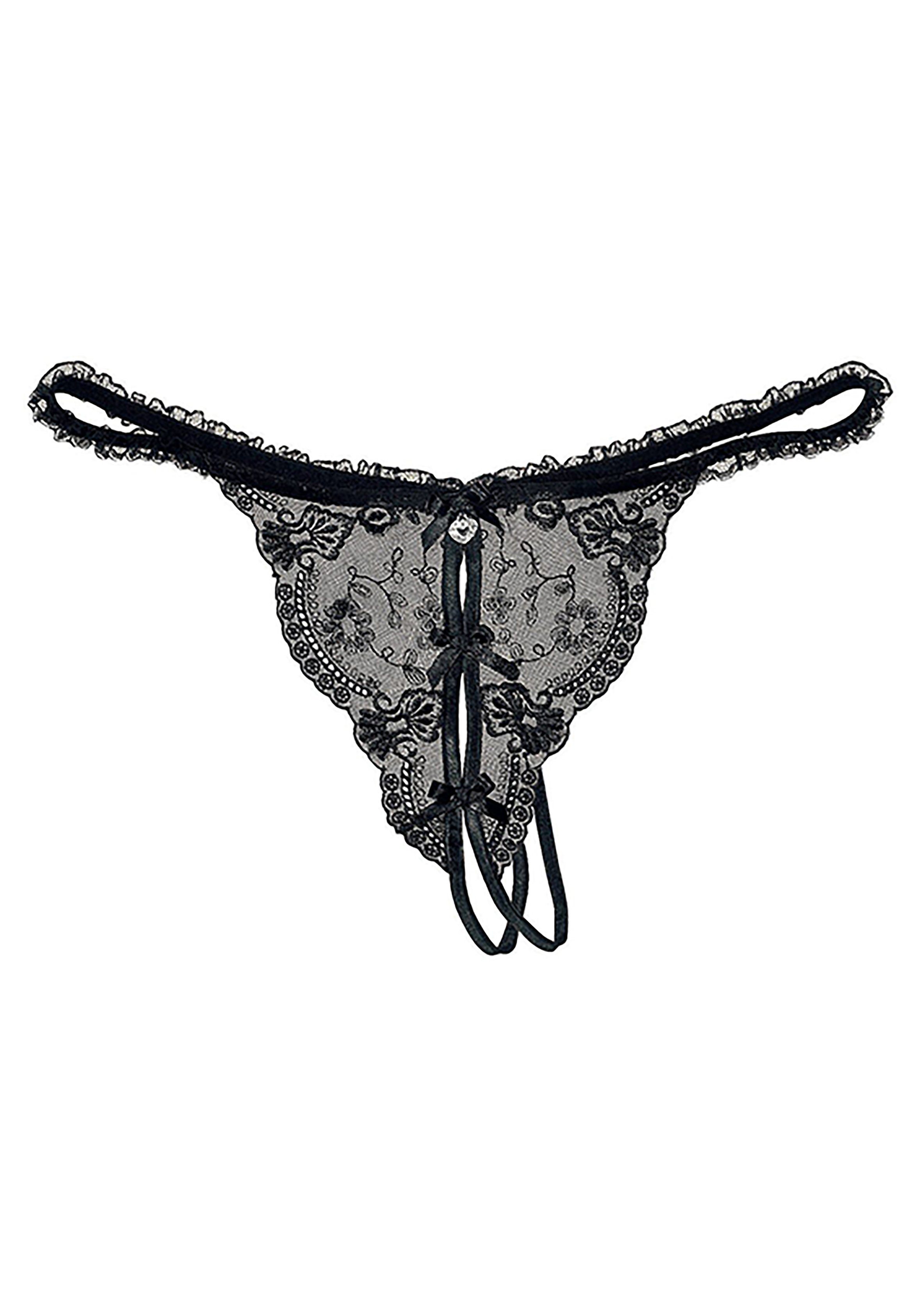 petite fleur gold String-Ouvert in sexy günstig online kaufen