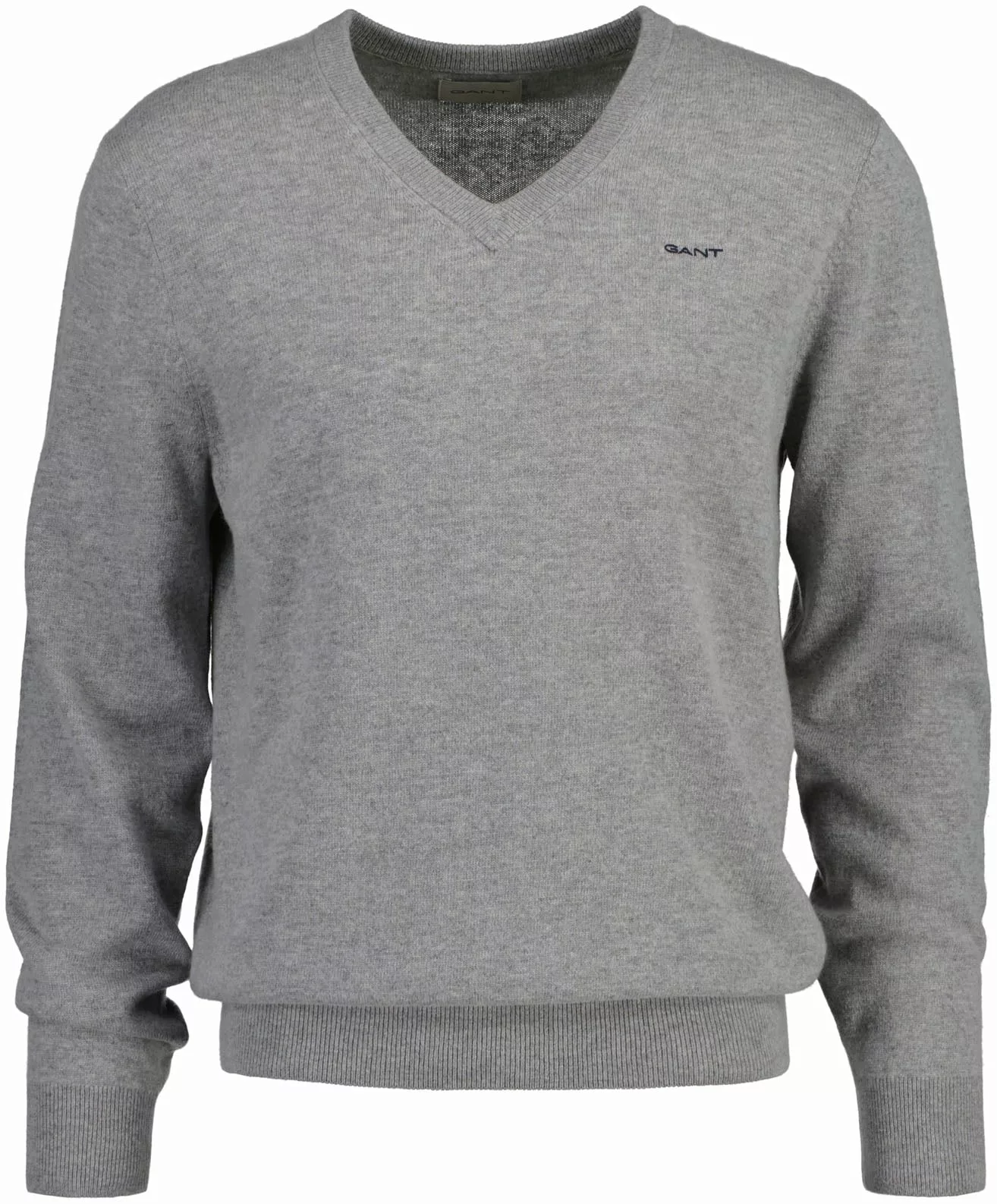 Gant V-Ausschnitt-Pullover Extrafine Lambswool V-Neck Lammwolle, Premium, H günstig online kaufen