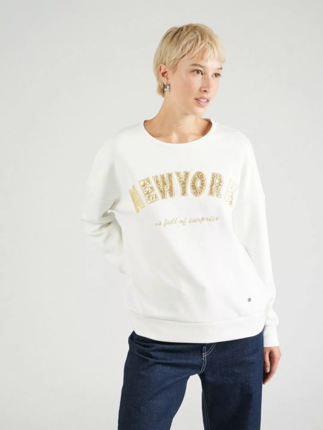 Key Largo Sweatshirt NEW YORK (1-tlg) Stickerei günstig online kaufen