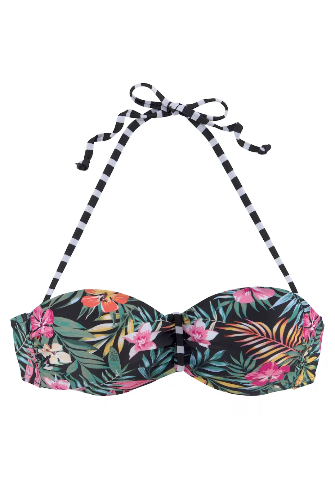 Venice Beach Bandeau-Bikini-Top "Summer", mit geraffter Mitte günstig online kaufen