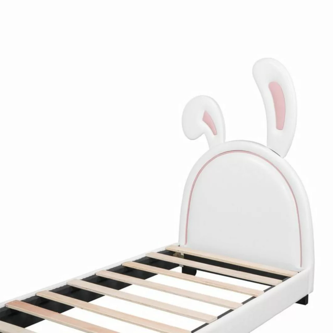 Sweiko Polsterbett, Kinderbett mit Kopfteil in Hasenohrform, 90*200cm günstig online kaufen