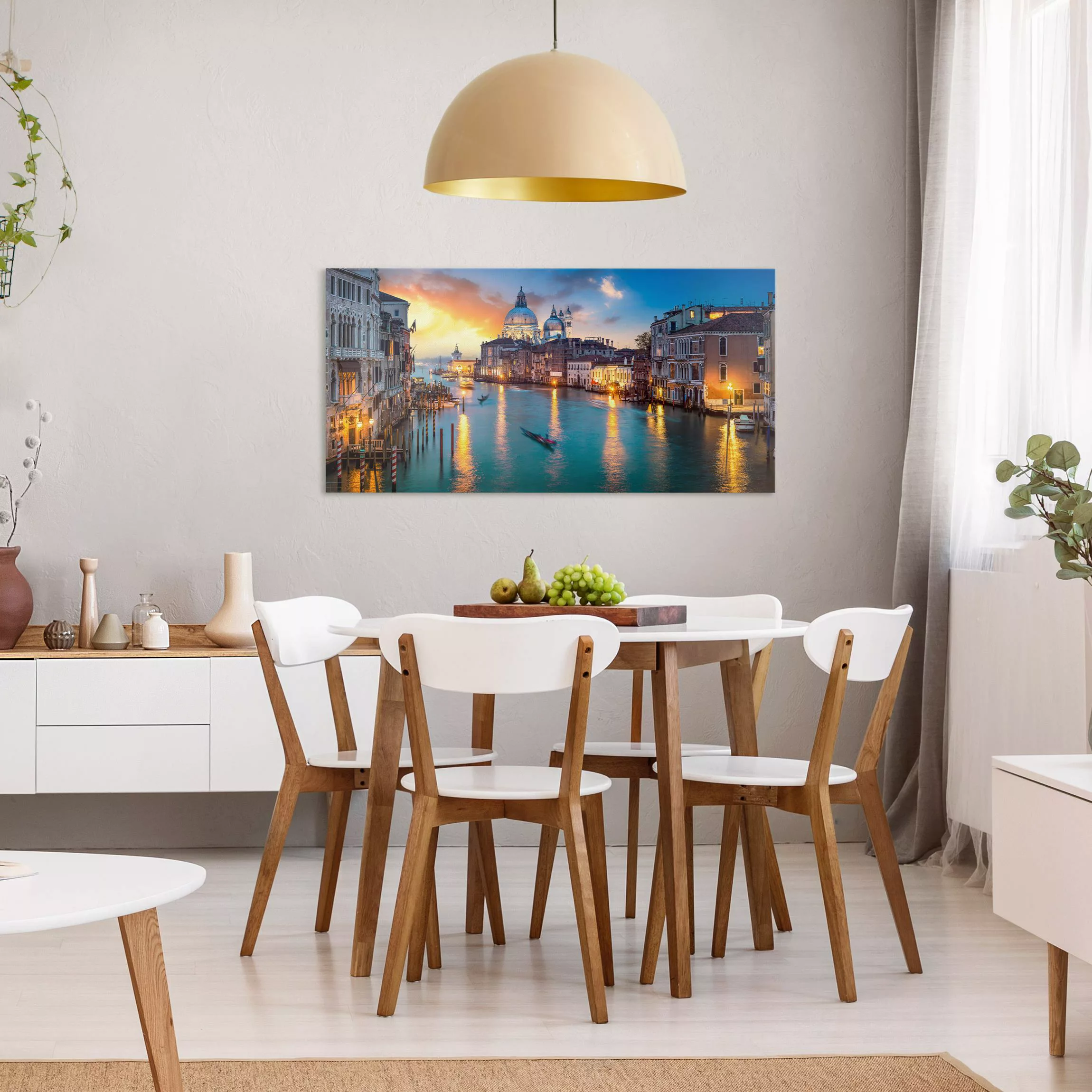 Leinwandbild Sunset in Venice günstig online kaufen