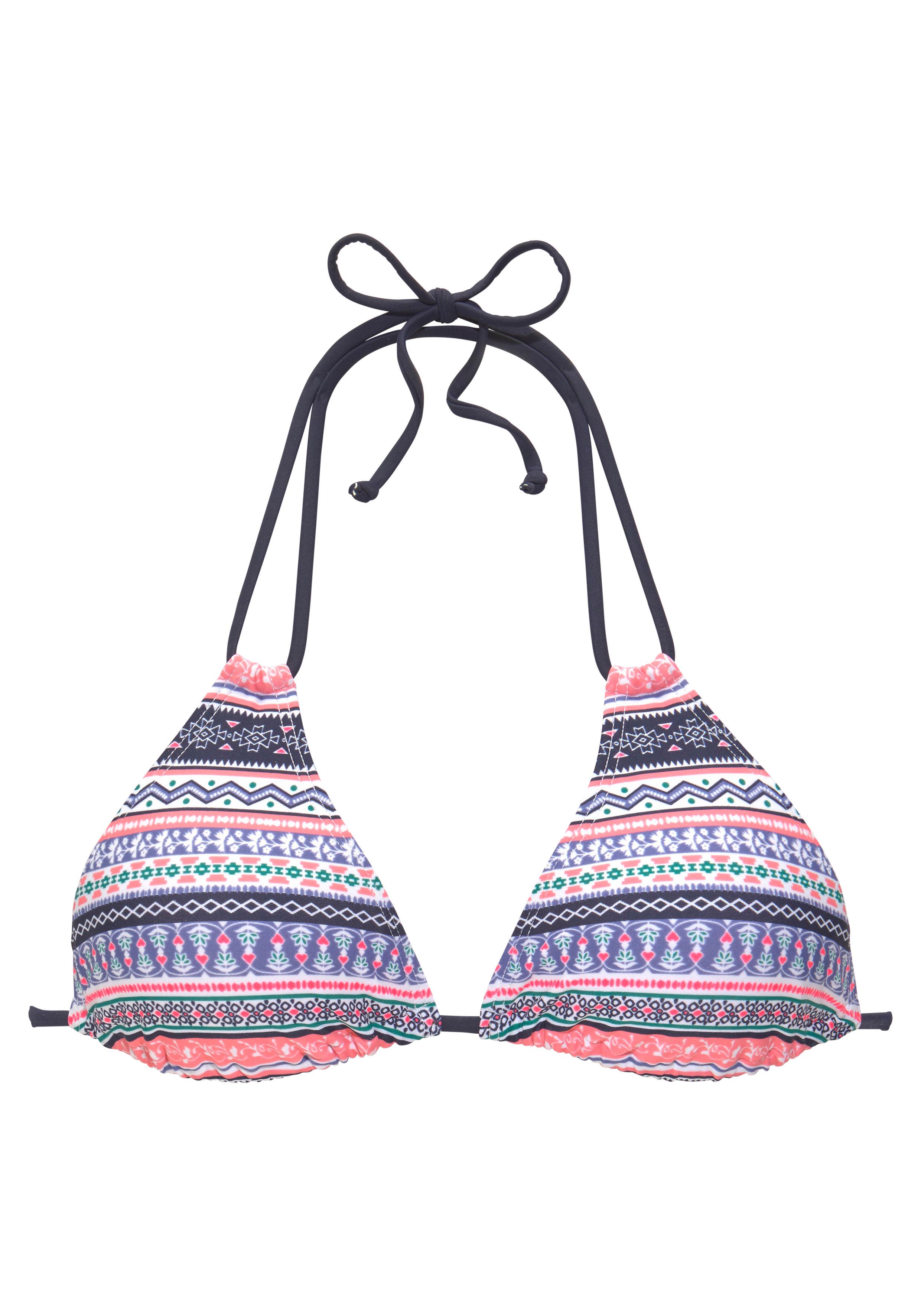 s.Oliver Triangel-Bikini-Top "Barcelona", im Ethno-Design günstig online kaufen