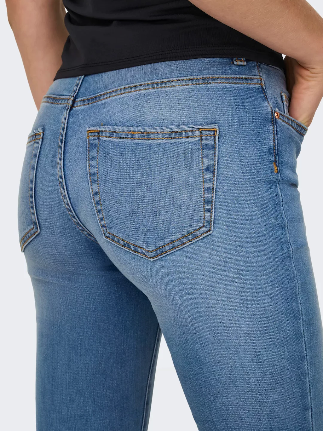 ONLY 7/8-Jeans ONLHush (1-tlg) Plain/ohne Details günstig online kaufen