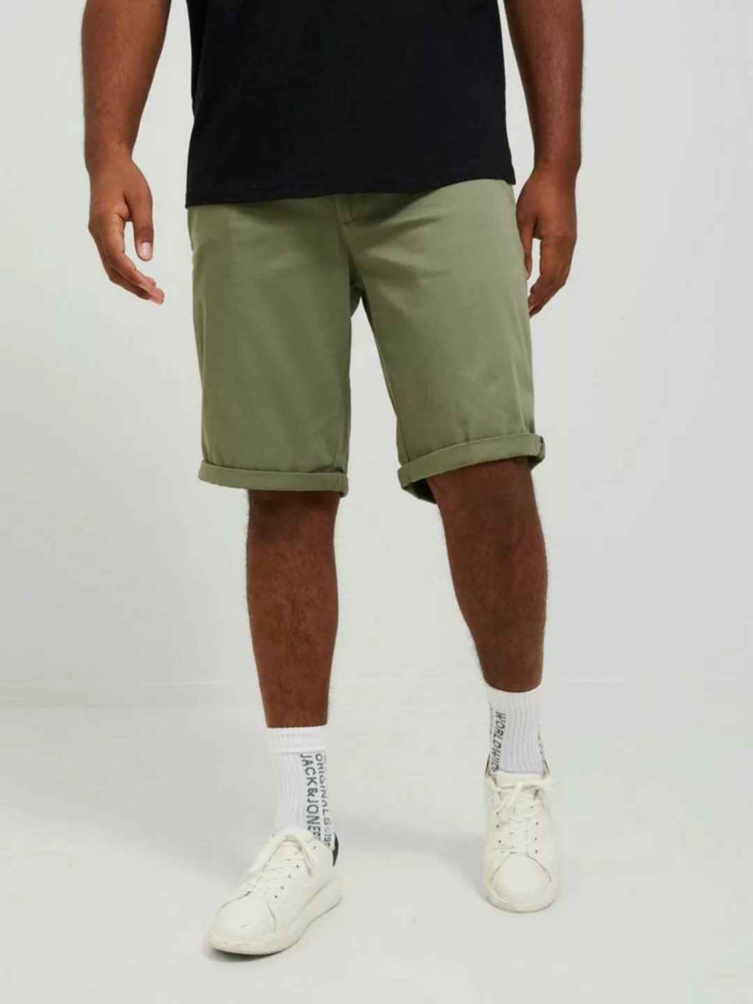 Jack & Jones PlusSize Chinoshorts JPSTBOWIE JJSHORTS SOLID SA SN PLS günstig online kaufen