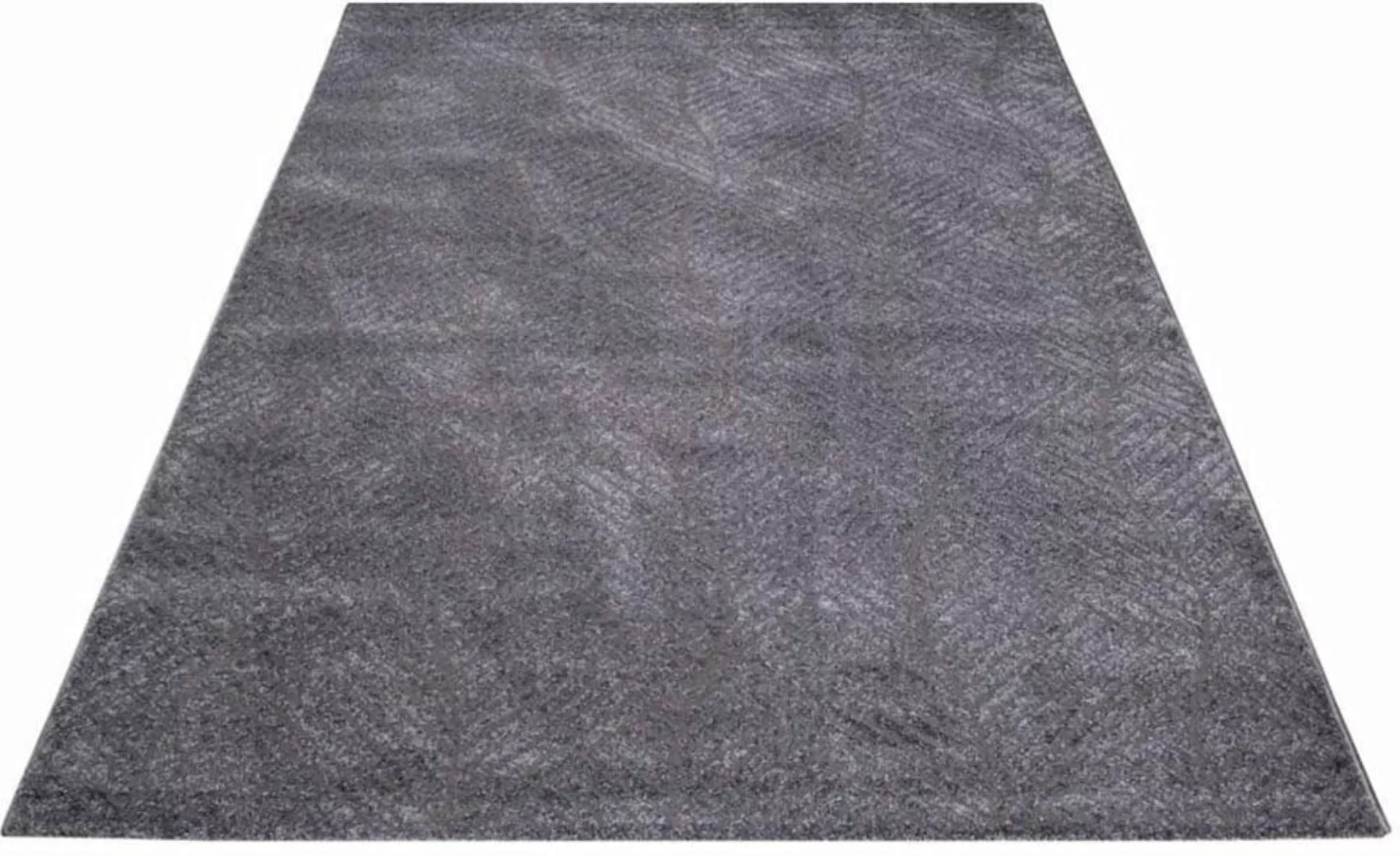 Carpet City Läufer »Friseé-Teppich FANCY 904«, rechteckig, Kurzflor Wohnzim günstig online kaufen