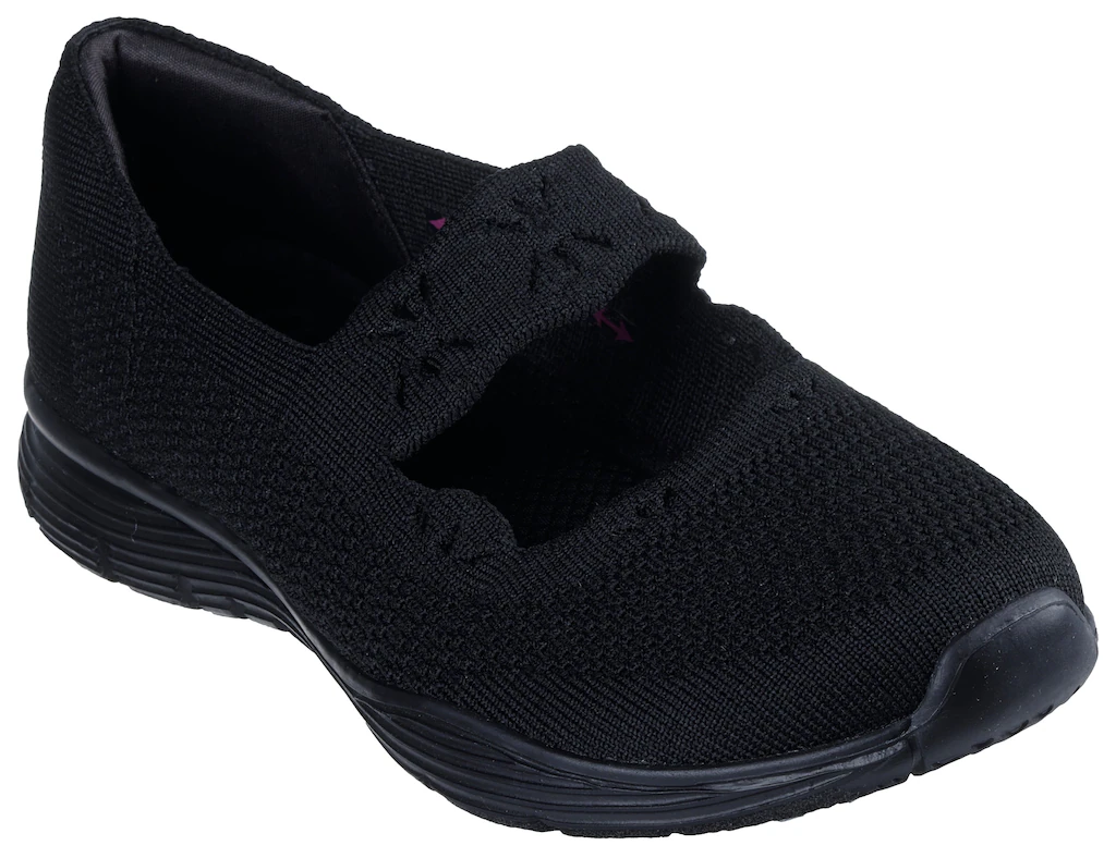 Skechers Slip-On Sneaker "SEAGER-CUTE N COY", Mary-Jane, Klettschuh mit Mem günstig online kaufen