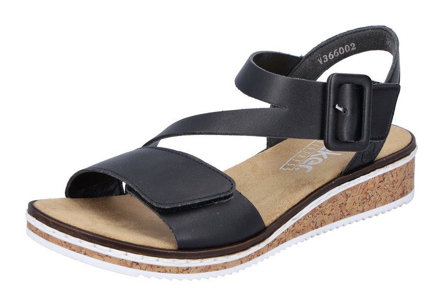 Rieker Riemchensandale, Sommerschuh, Sandalette, Keilabsatz, mit günstig online kaufen
