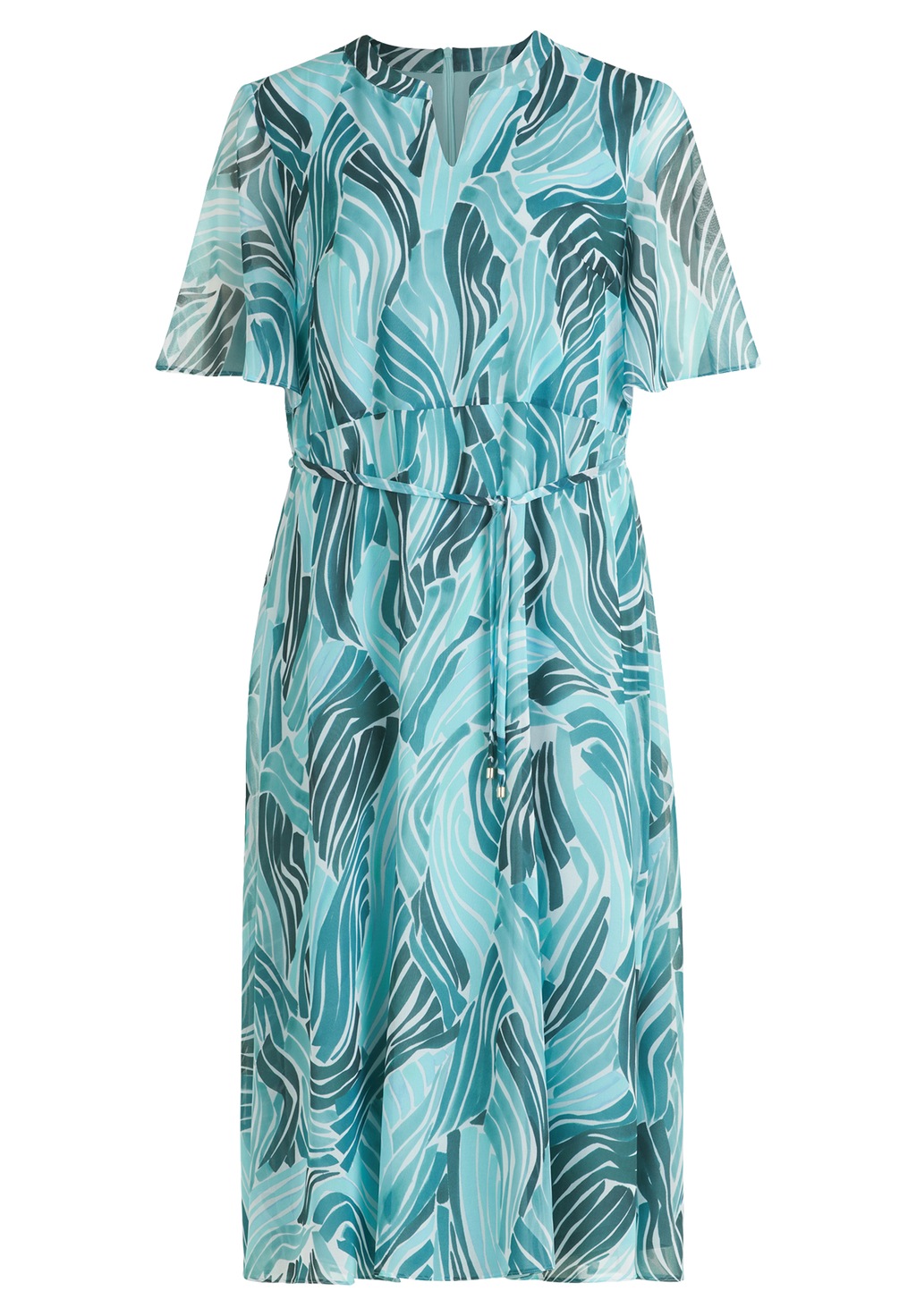 Betty&Co Chiffonkleid "Betty & Co Damen Sommerkleid Chiffonkleid mit Flügel günstig online kaufen