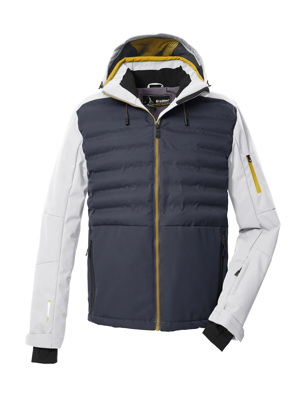 Killtec Skijacke "KSW 72 MN SKI JCKT", Moderne Hybridoptik, winddicht, wass günstig online kaufen