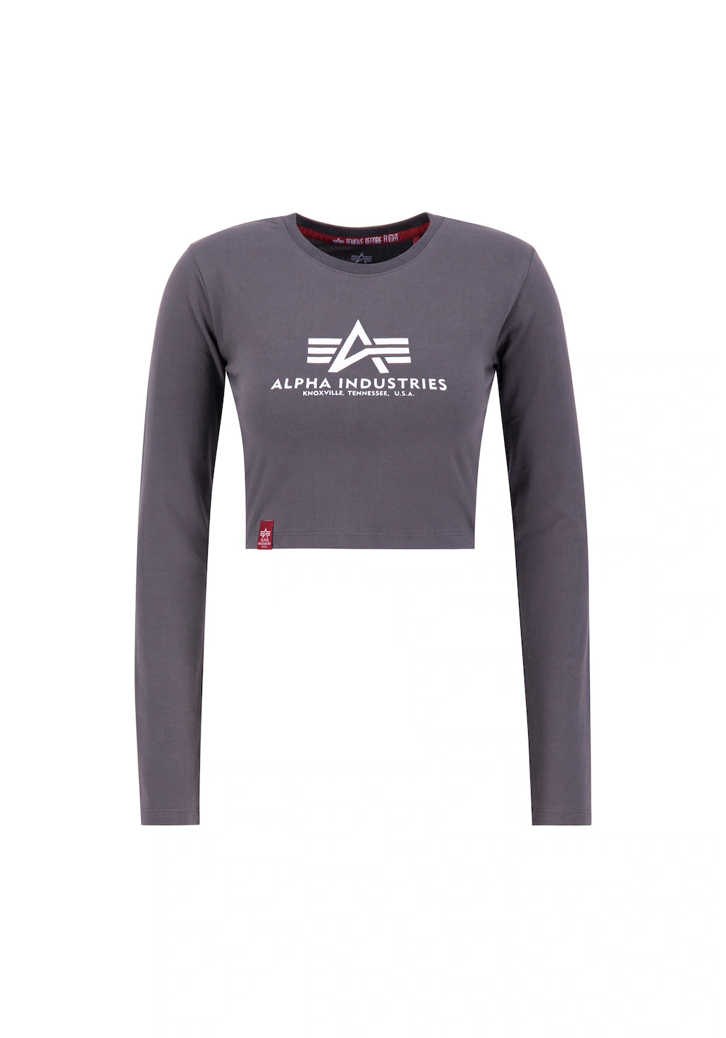Alpha Industries Sweater "Basic Cropped Longsleeve W Longsleeve" günstig online kaufen