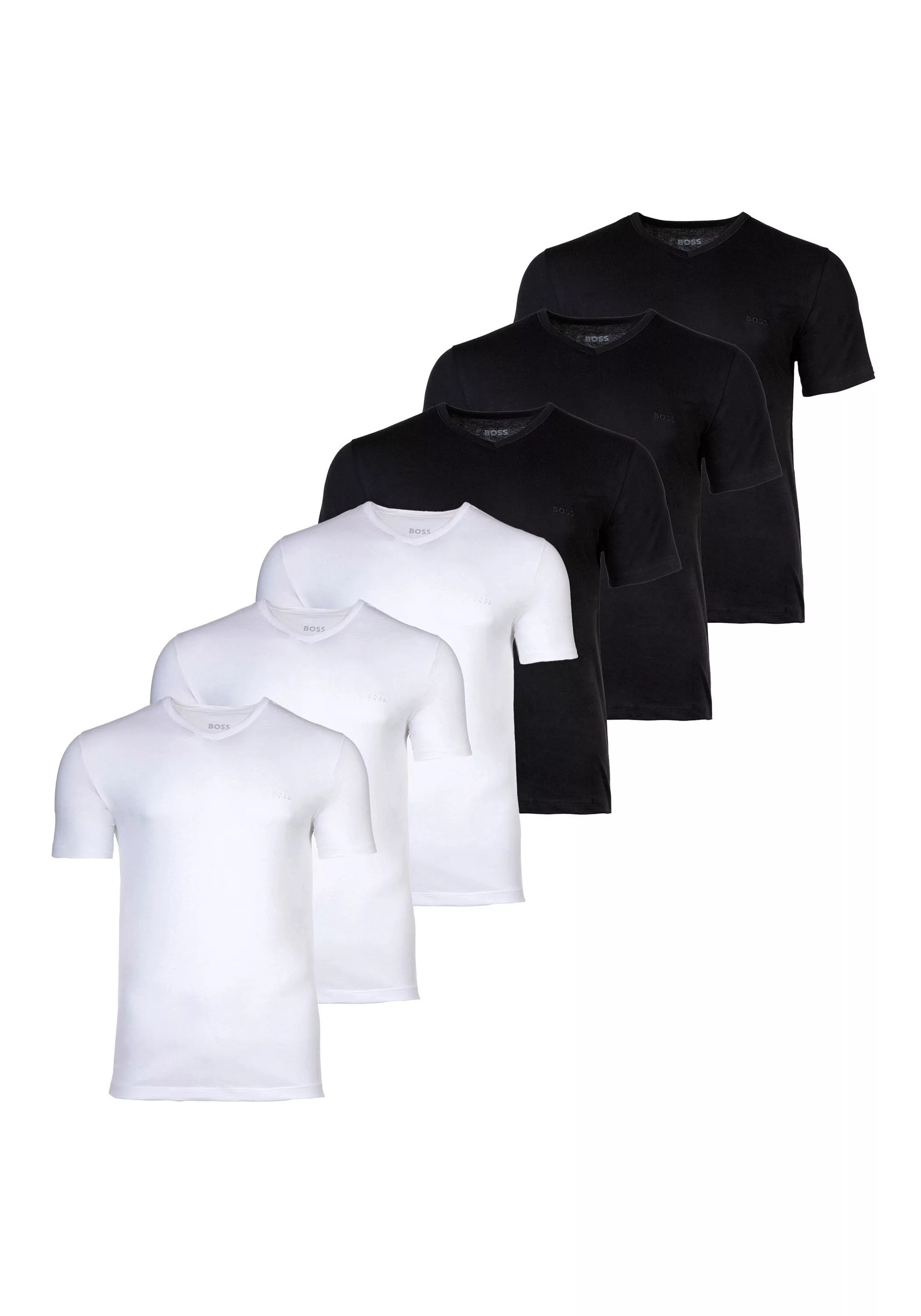 BOSS T-Shirt "T-Shirt T-ShirtVN 3P Classic 6er Pack" günstig online kaufen