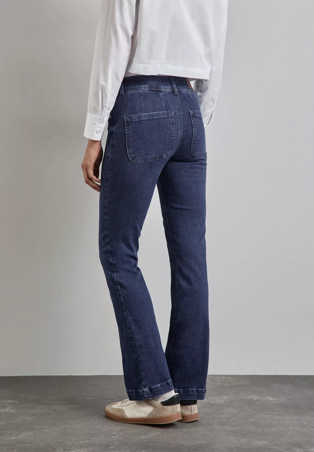 STREET ONE Slim-fit-Jeans, High Waist günstig online kaufen