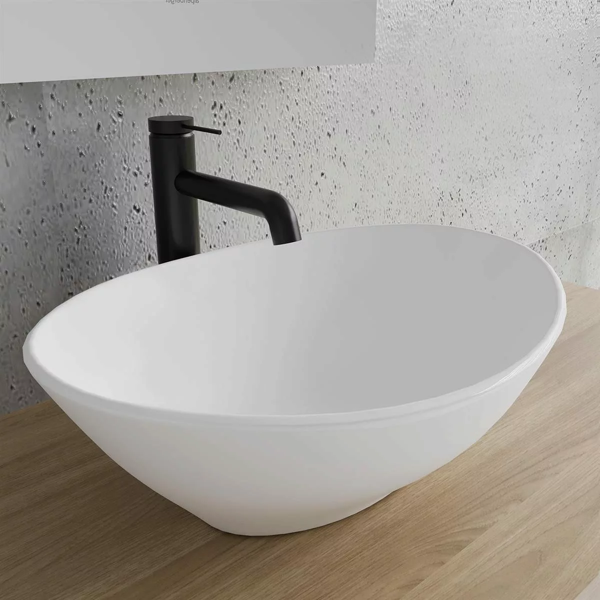 Alpenberger Aufsatzwaschbecken Waschschale Oval - Mini günstig online kaufen