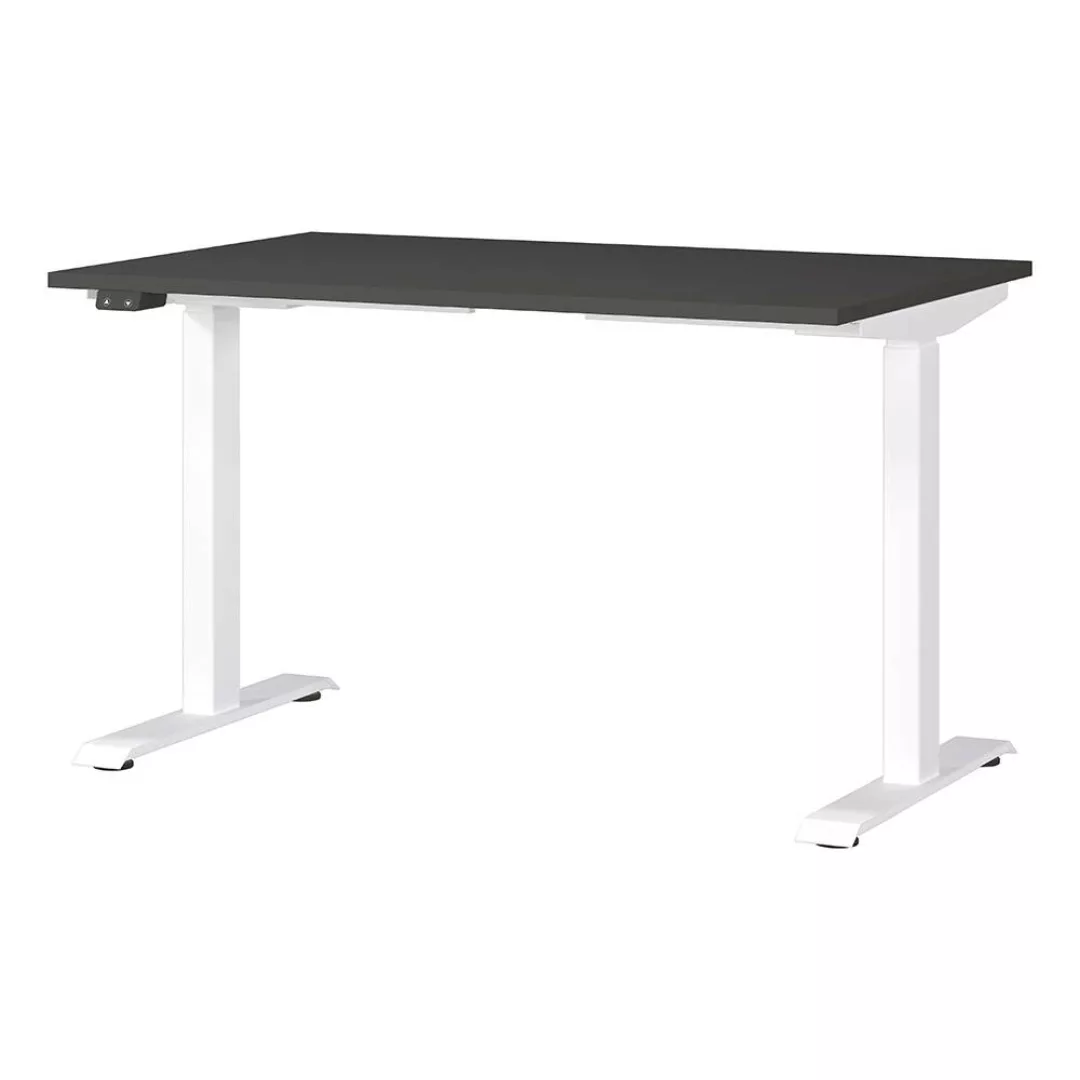 Schreibtisch 120cm, elektrisch höhenverstellbar, graphit, MEMPHIS-01 günstig online kaufen