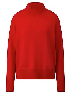 Pullover Stehkragen include rot günstig online kaufen