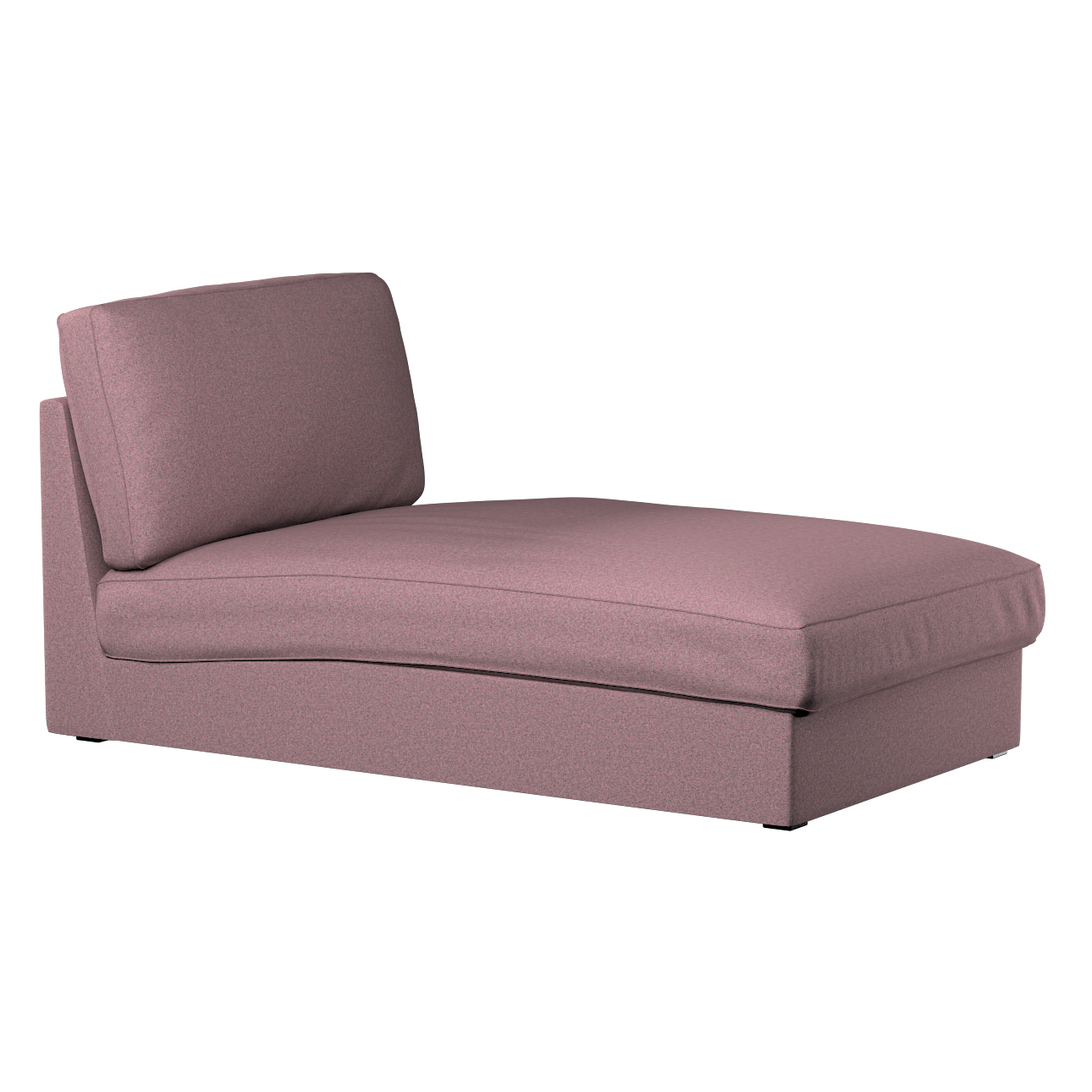 Bezug für Kivik Recamiere Sofa, schwarz--rosa, Bezug für Kivik Recamiere, A günstig online kaufen