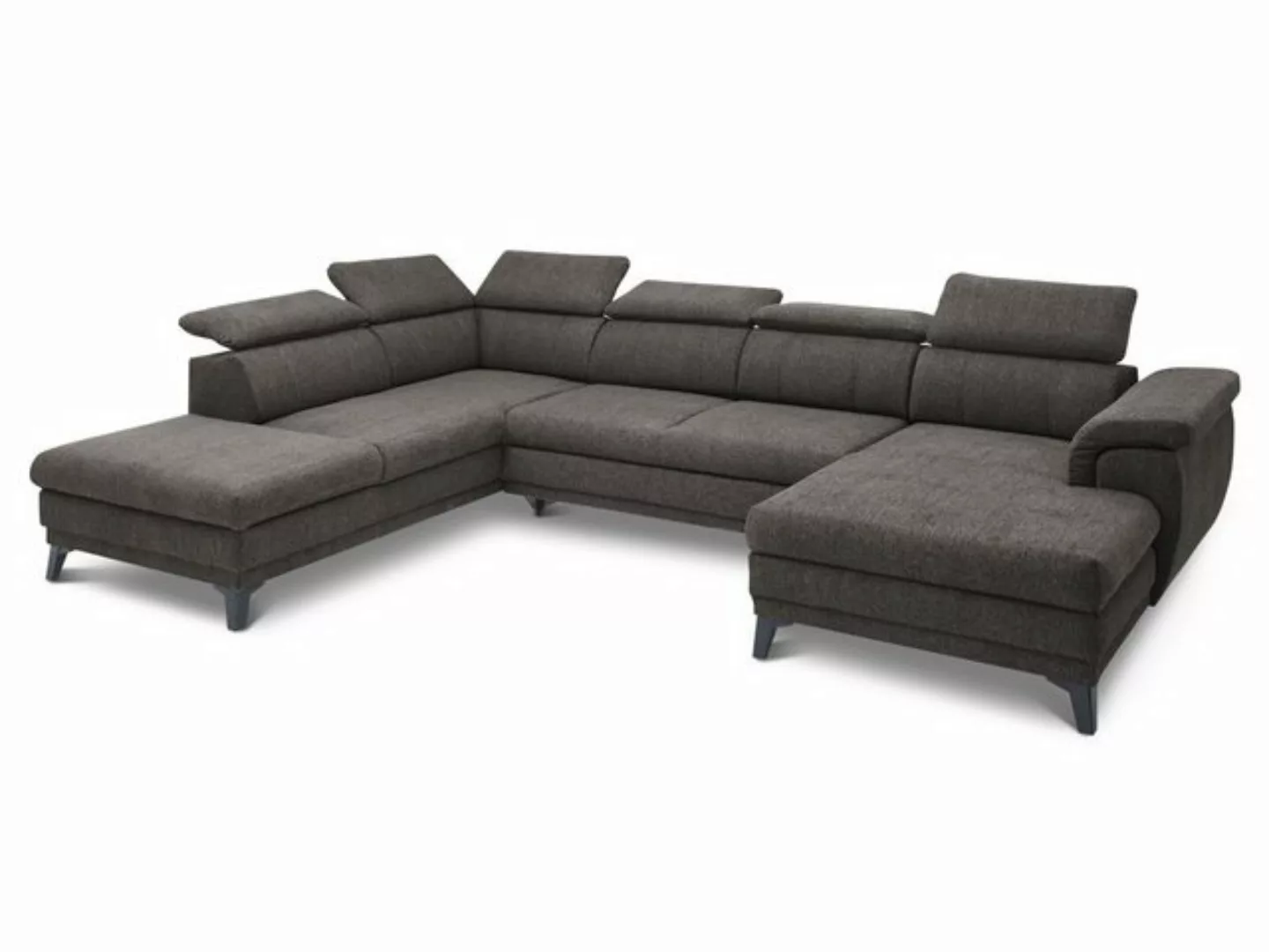 HARPER Polsterecke Polsterecke HARPER BELFAST U-F 231x175 cm braun Ecksofa günstig online kaufen