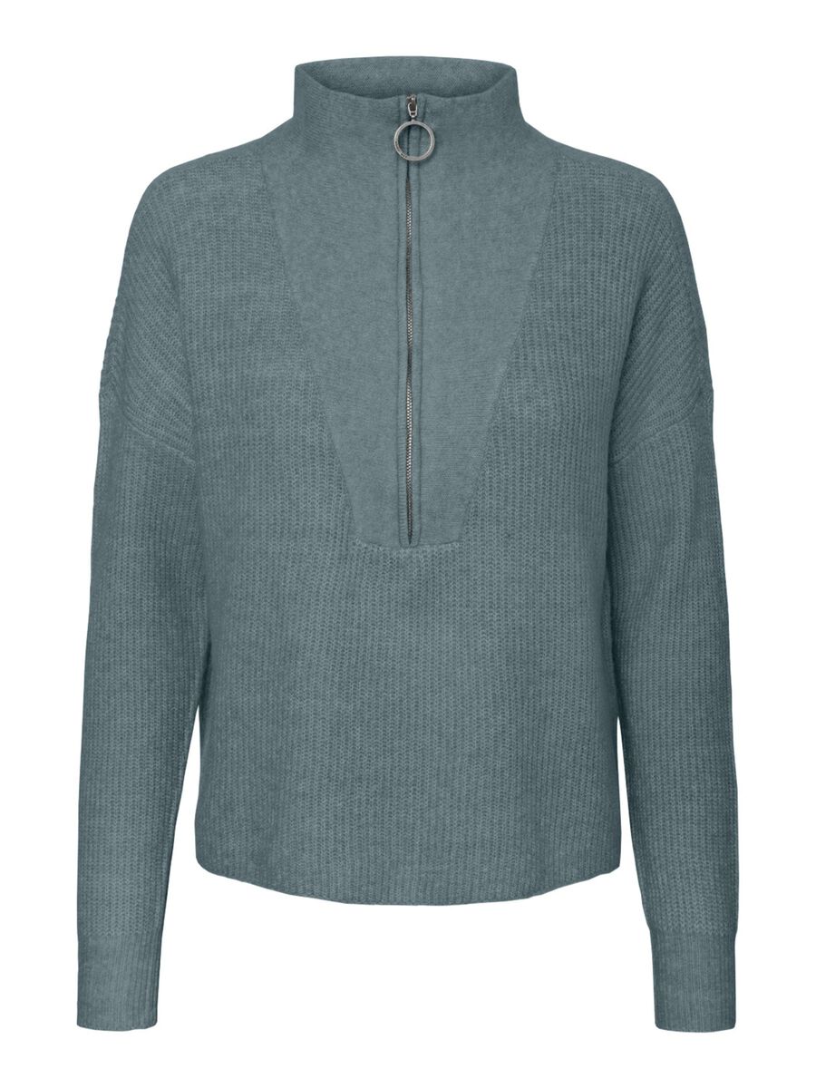 NOISY MAY Gestrickt Pullover Damen Blau günstig online kaufen