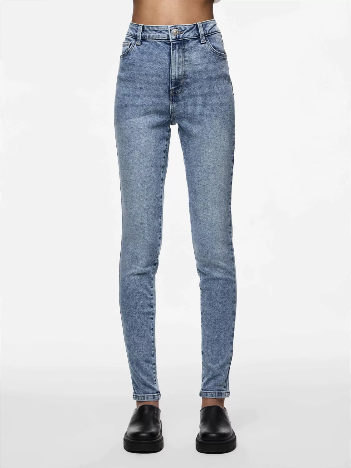 pieces Skinny-fit-Jeans "PCDANA HW SKINNY JEANS LB302 NOOS" günstig online kaufen