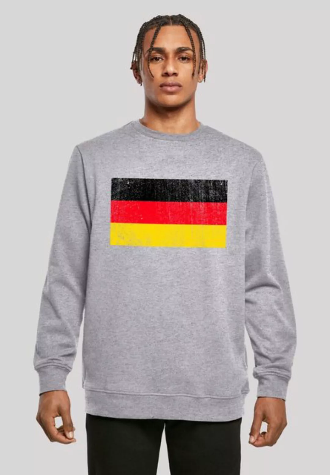 F4NT4STIC Kapuzenpullover Germany Deutschland Flagge distressed Print günstig online kaufen