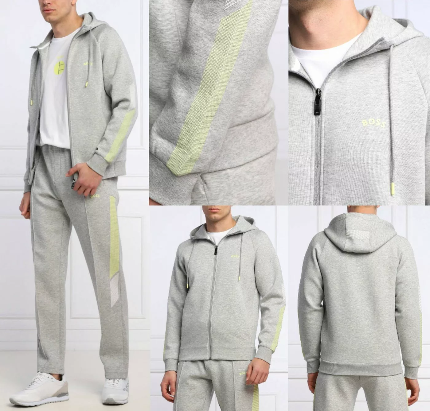 BOSS Sweatjacke HUGO BOSS Saggy 2 Hoodie Pullover Sweater Sweatshirt Jumper günstig online kaufen