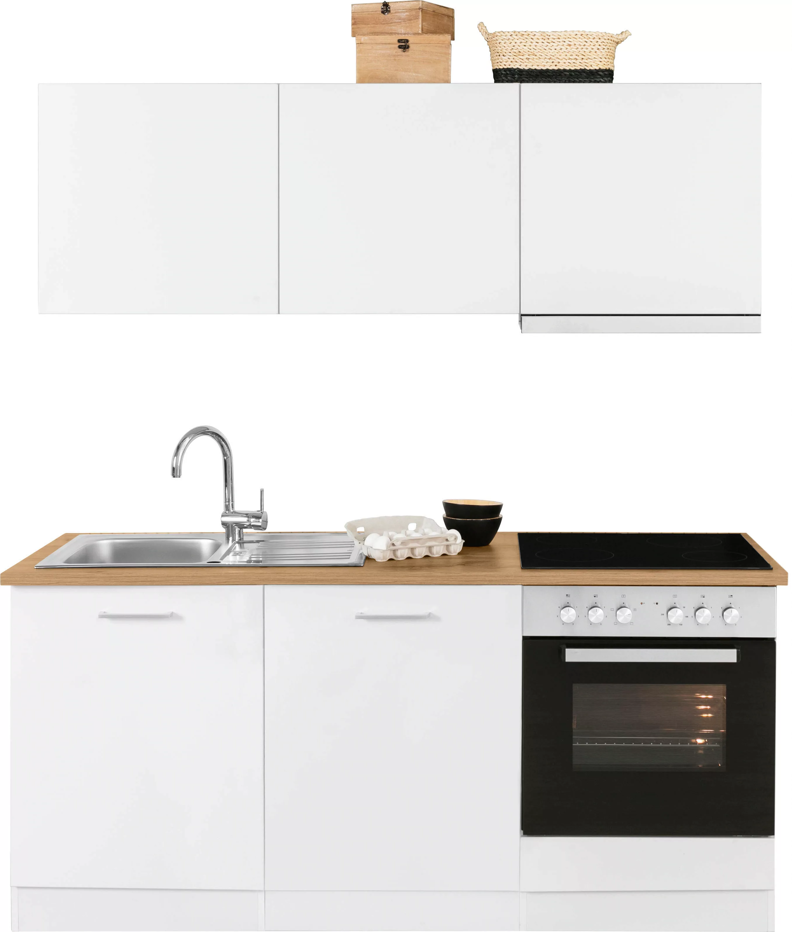 HELD MÖBEL Küchenzeile "Kehl", mit E-Geräten, Breite 180 cm günstig online kaufen
