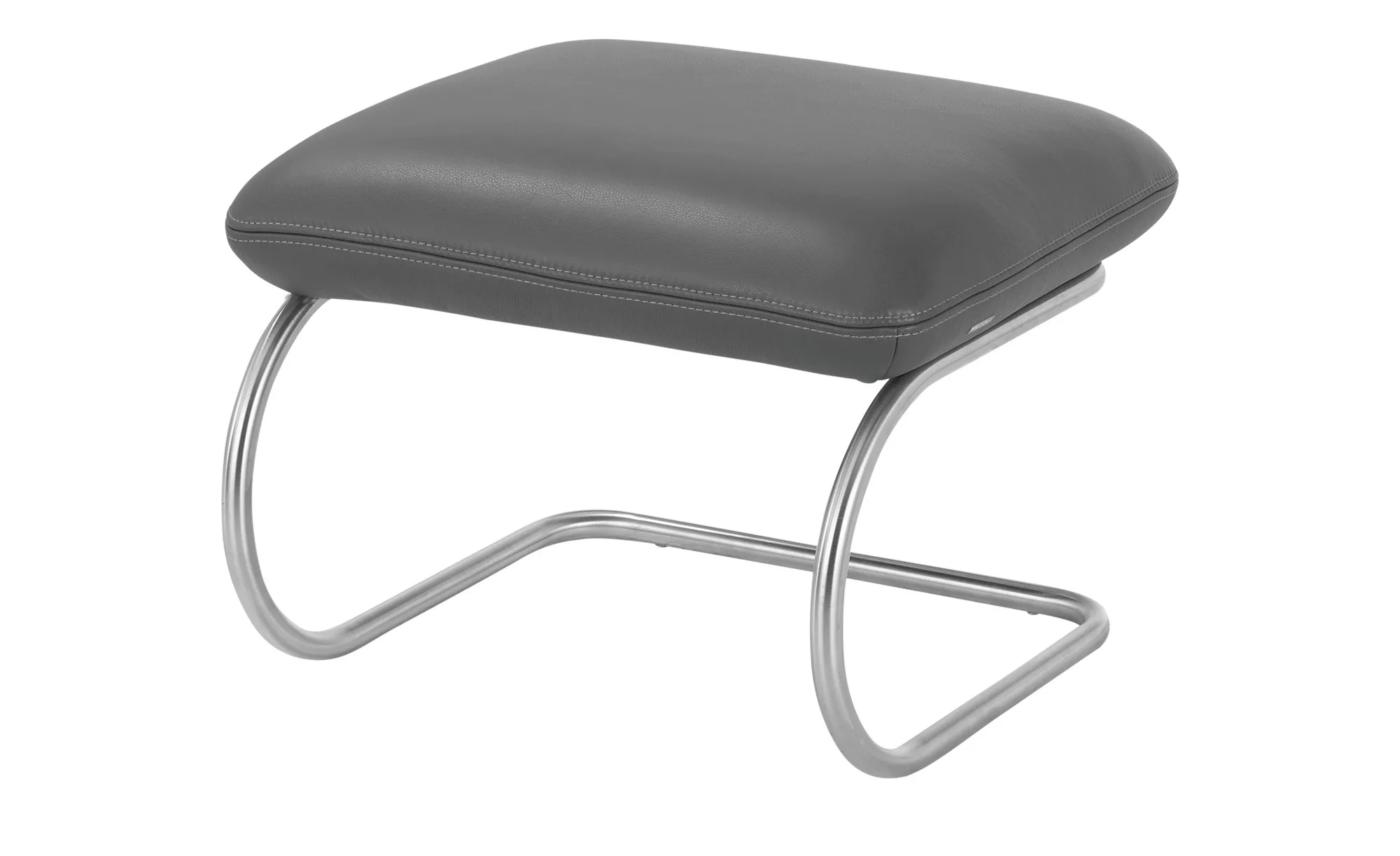 KOINOR Hocker  Jacy ¦ grau ¦ Maße (cm): B: 62 H: 45 T: 56 Polstermöbel > Ho günstig online kaufen