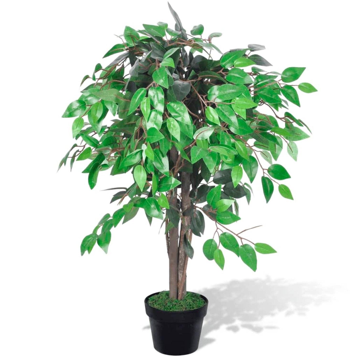 furnicato Künstlicher Ficus mit Topf 90 cm günstig online kaufen