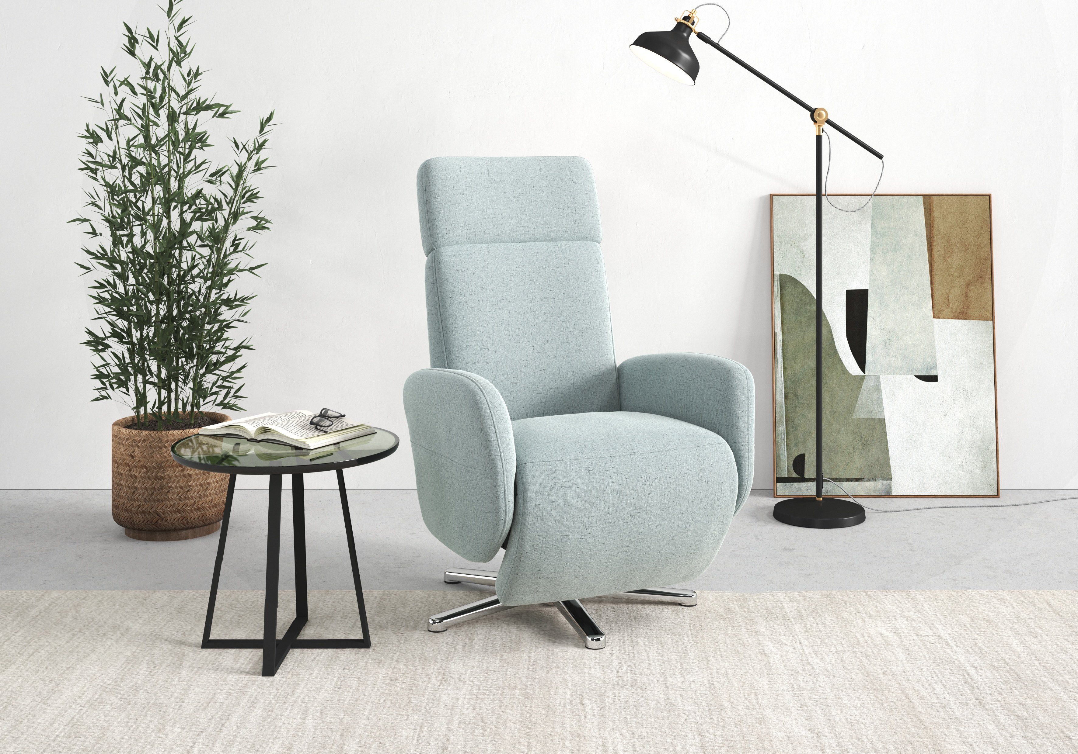 sit&more TV-Sessel "Grenoble, inkl. Kopfteilverstellung und kabelgebundener günstig online kaufen