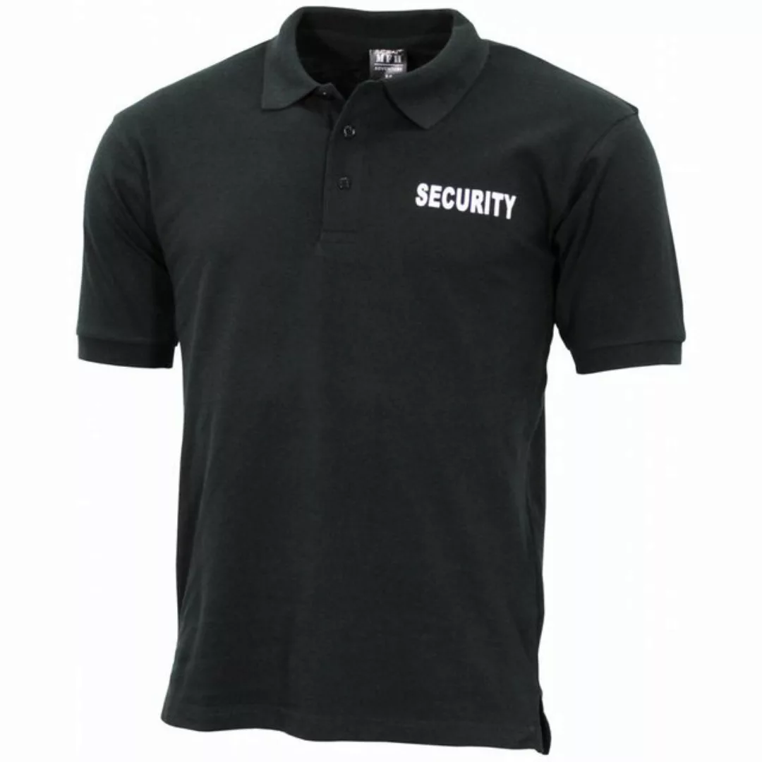MFH Poloshirt ProCompany Poloshirt, schwarz, Security, bedruckt - S günstig online kaufen