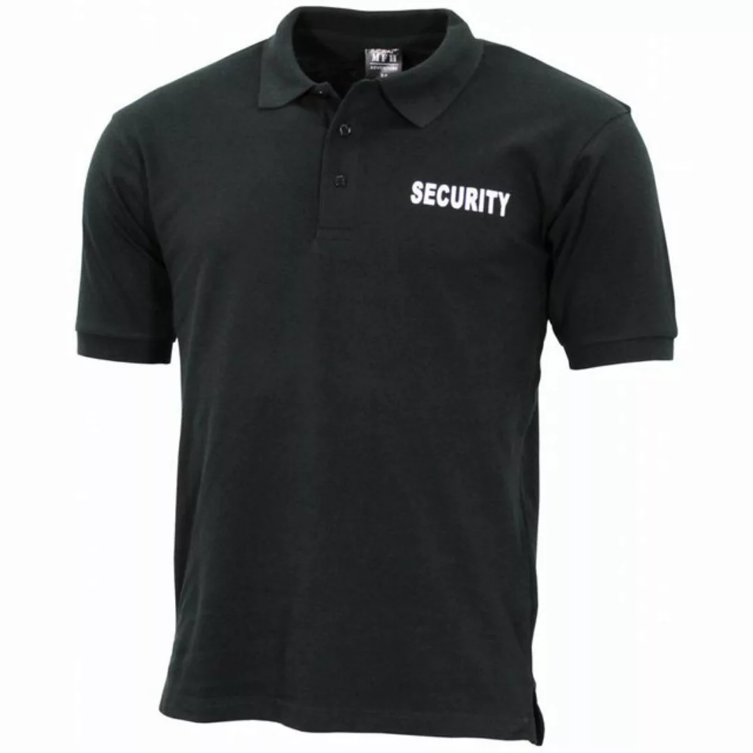 MFH Poloshirt ProCompany Poloshirt, schwarz, Security, bedruckt - M günstig online kaufen