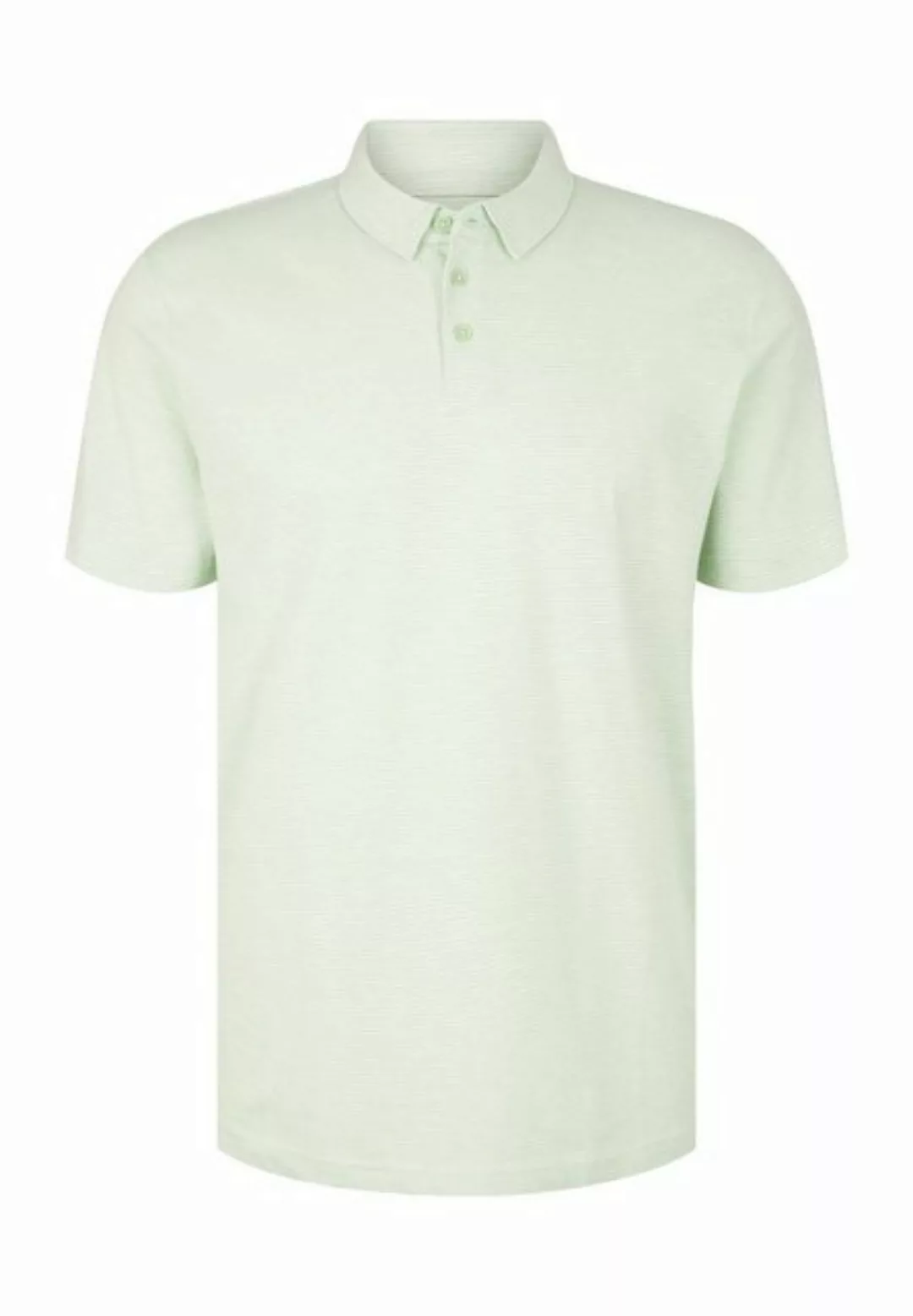 TOM TAILOR Poloshirt Poloshirt Kurzarmshirt mit Polokragen gestreift (1-tlg günstig online kaufen