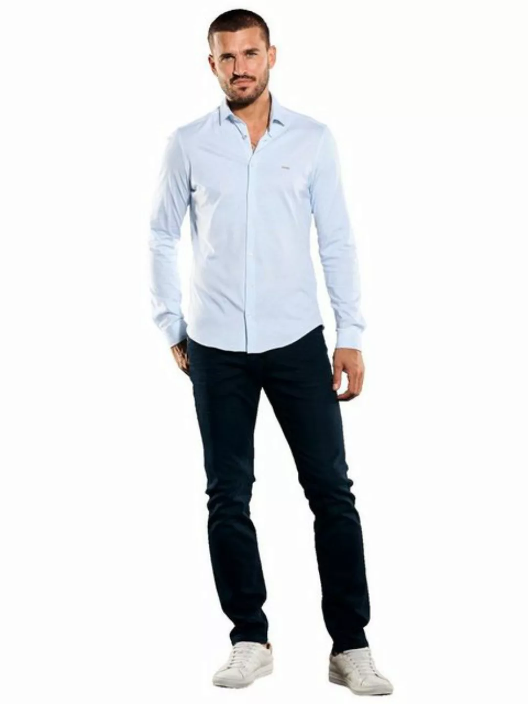 emilio adani Langarmhemd Langarm-Hemd slim fit günstig online kaufen