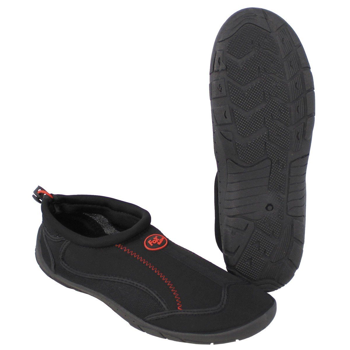 FoxOutdoor Badeschuhe, Neopren, schwarz, Kordelzug 39 günstig online kaufen
