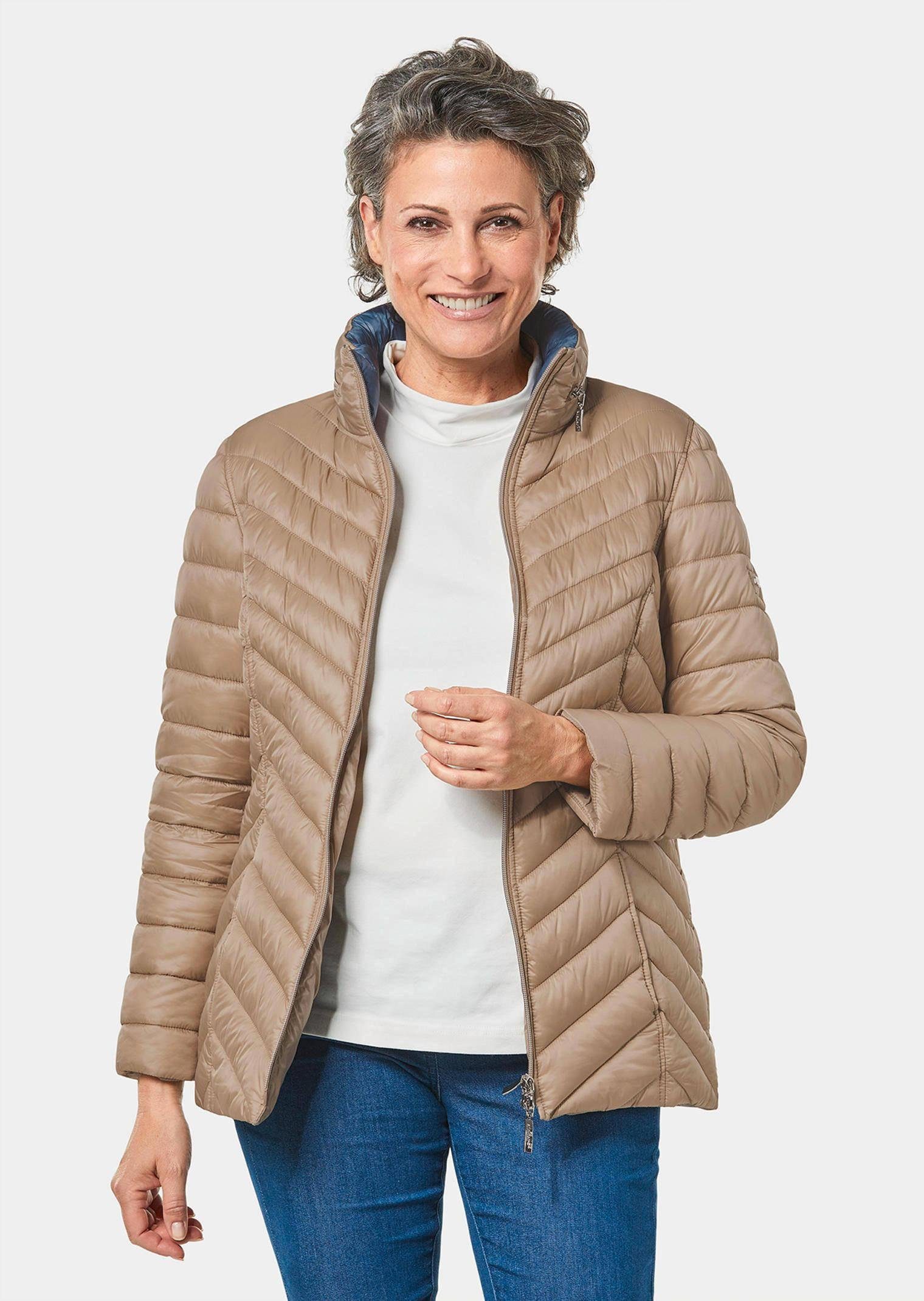 GOLDNER Steppjacke Kurzgröße: Leichte Wattierung mit günstig online kaufen