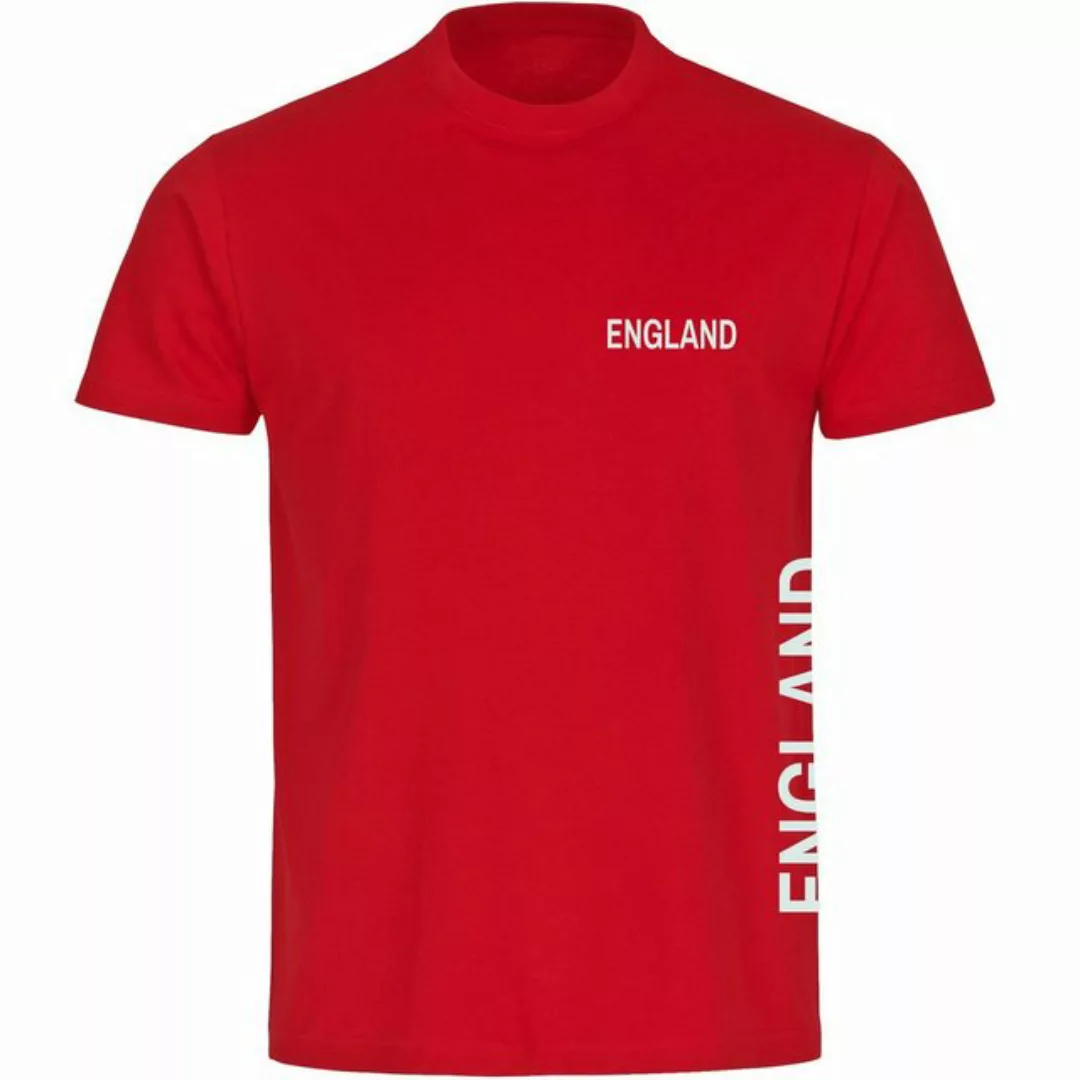 multifanshop T-Shirt Herren England - Brust & Seite - Männer günstig online kaufen