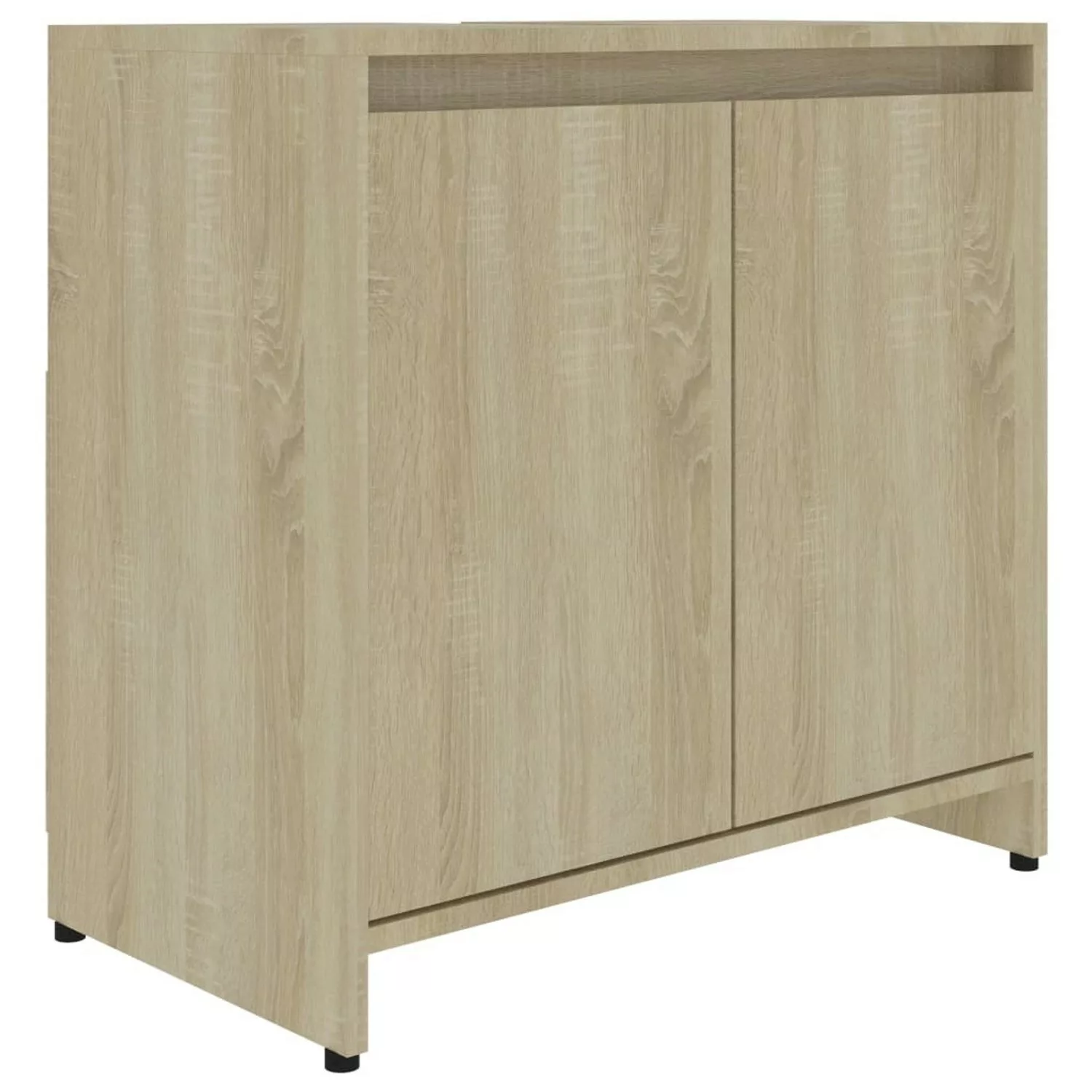 Vidaxl Badezimmerschrank Sonoma-eiche 60x33x61 Cm Spanplatte günstig online kaufen