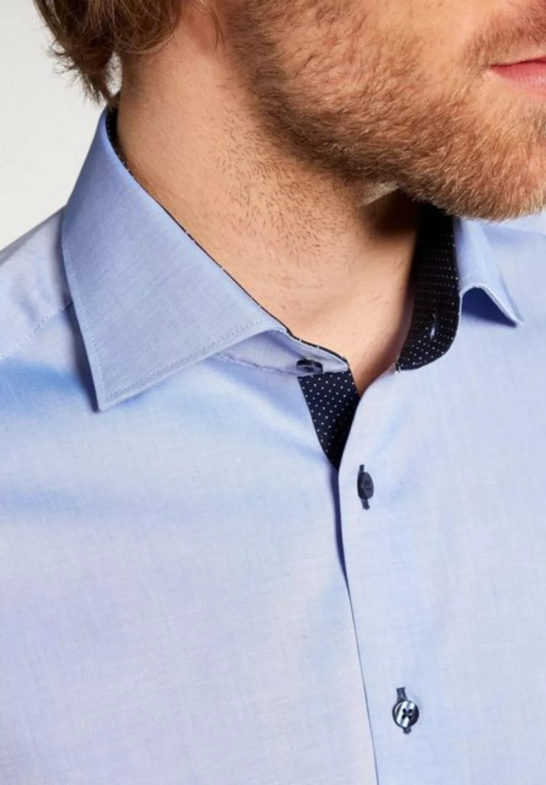 Eterna Businesshemd - unifarbenes Pinpoint-Hemd  -  MODERN FIT günstig online kaufen
