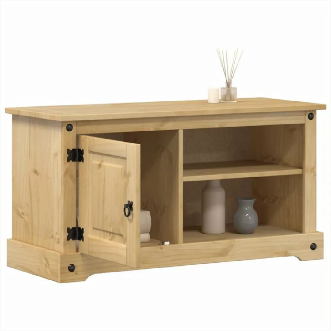 vidaXL TV-Schrank TV-Schrank Corona 100x37x52 cm Massivholz Kiefer günstig online kaufen