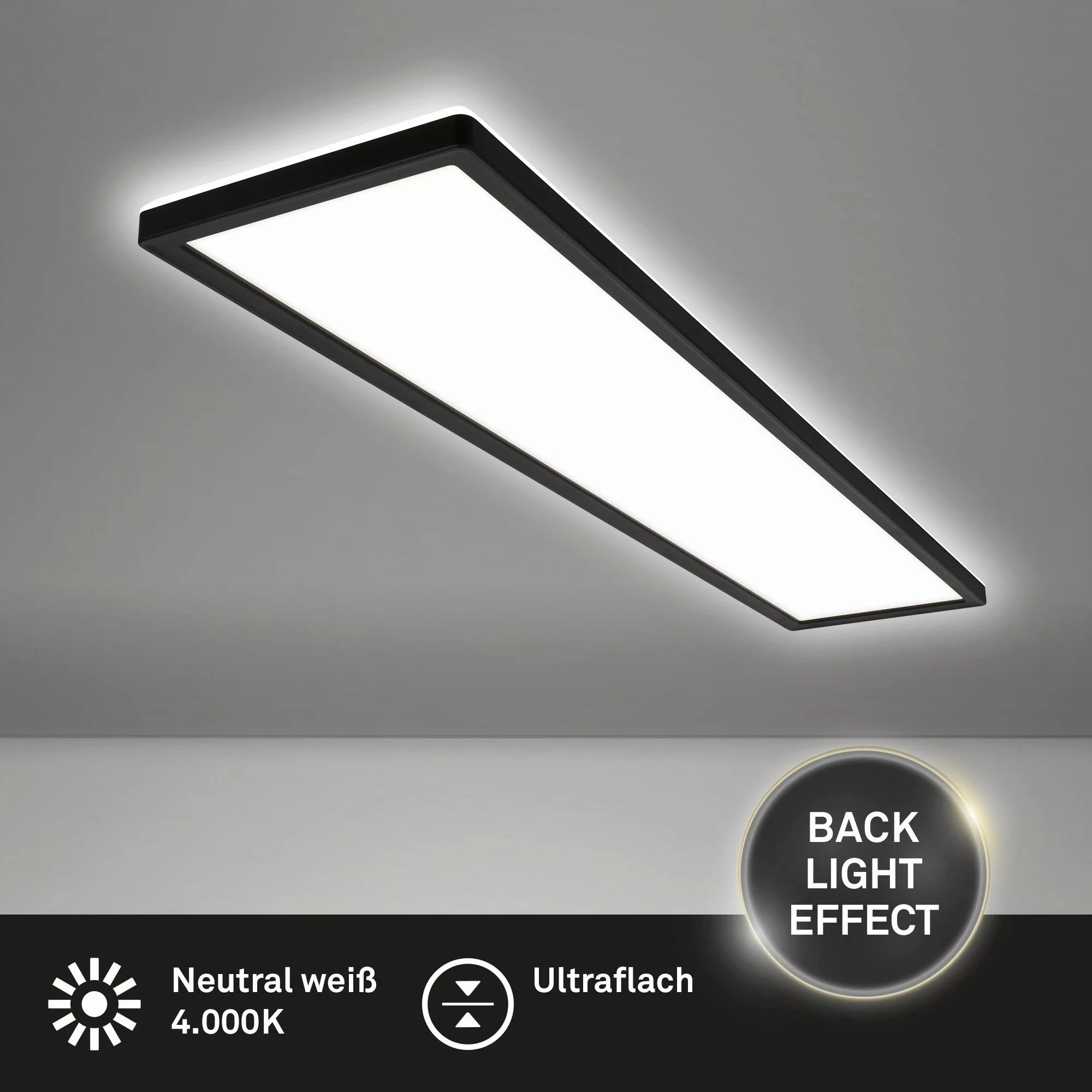 Briloner Leuchten LED Deckenleuchte Deckenlampe Panel günstig online kaufen