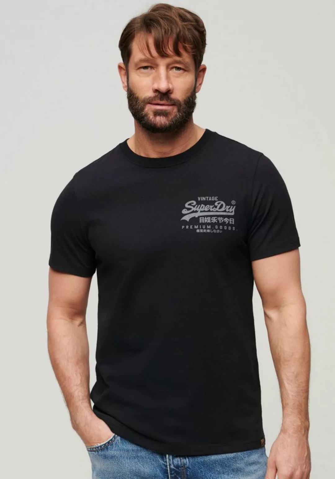 Superdry T-Shirt CLASSIC VL HERITAGE CHEST TEE günstig online kaufen