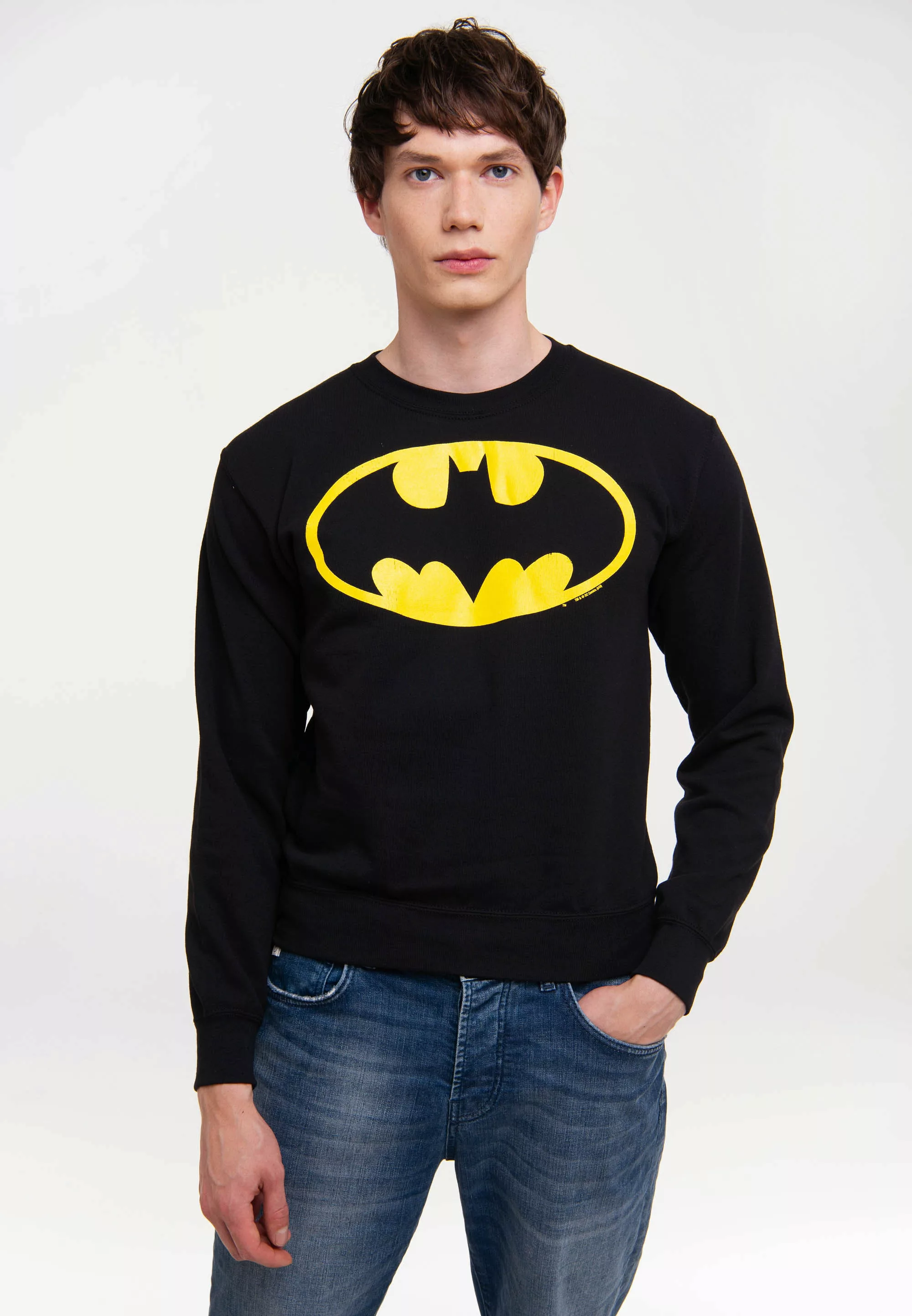 LOGOSHIRT Strickpullover "DC Comics", mit lizenzierten Originaldesign günstig online kaufen