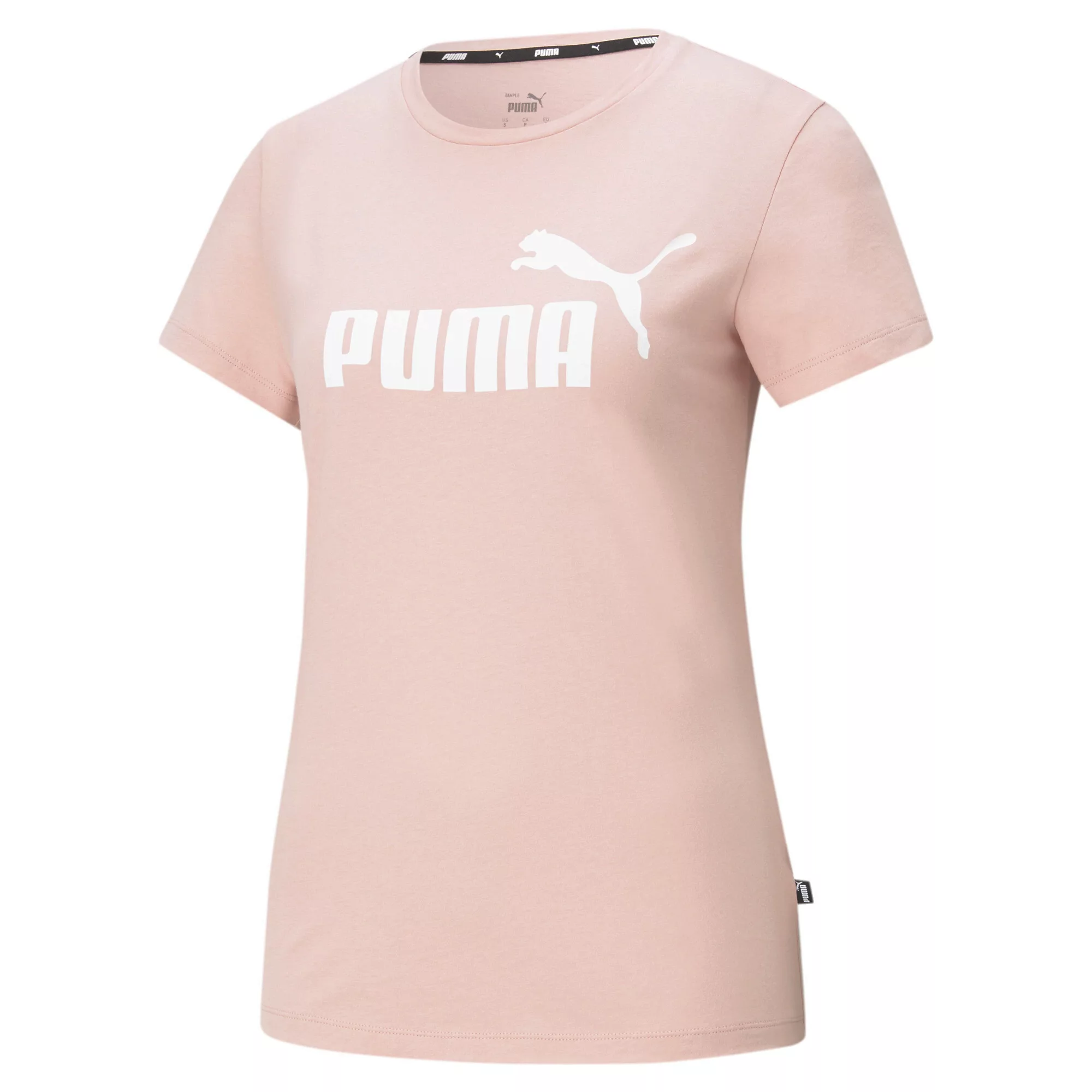 PUMA T-Shirt "Essentials Logo T-Shirt Damen" günstig online kaufen