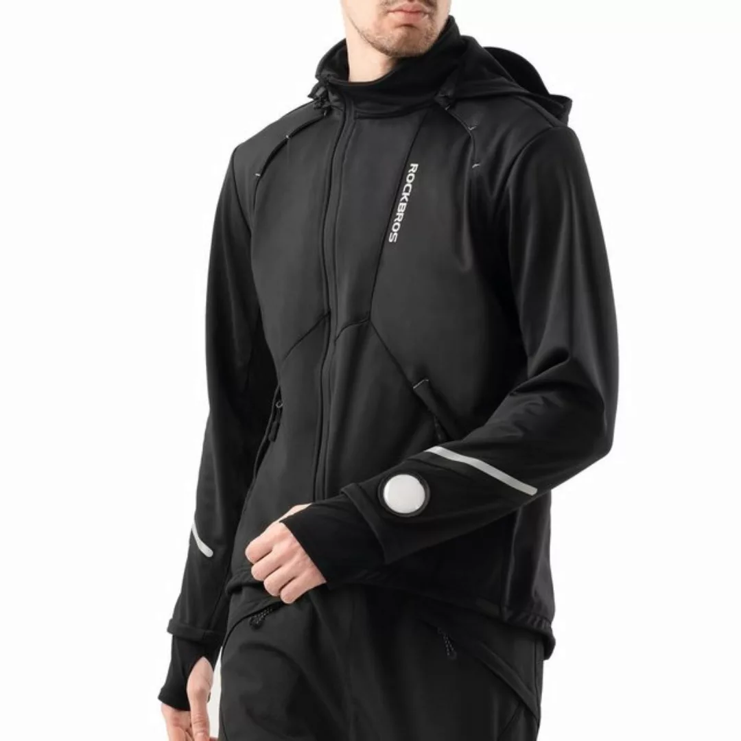 ROCKBROS Fahrradjacke Winter Herren Winterjacke (Winddichte Wasserdicht Atm günstig online kaufen