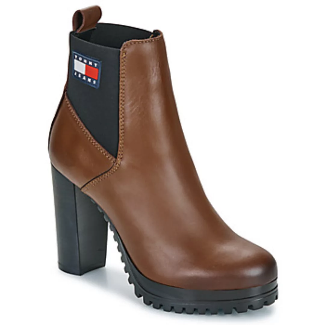 Tommy Jeans High-Heel-Stiefelette "TJW NEW ESS HIGH HEEL BOOT", Blockabsatz günstig online kaufen