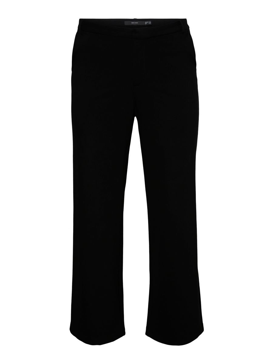 VERO MODA High Waist Flared Hose Damen Schwarz günstig online kaufen