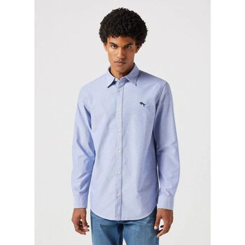 Wrangler  Hemdbluse 112350481 LS SHIRT-OXFORD BLUE günstig online kaufen